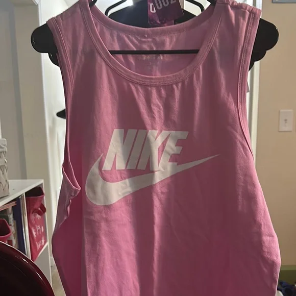Nike Pink Sleeveless Tank Top - Picture 4 of 4